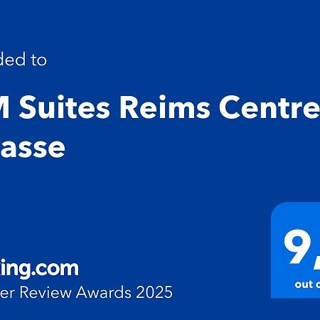 Mm Suites Reims Centre Terasse Eksteriør billede